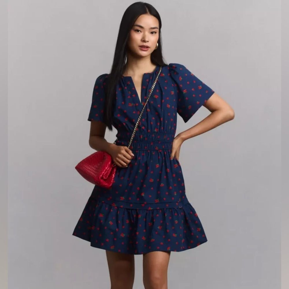 New Anthropologie The Somerset Mini Dress Sizes S,M,M,L